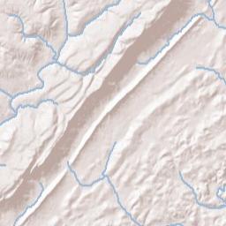 New Moon Alabama Terrain Map