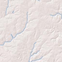 Honea Path Terrain Map