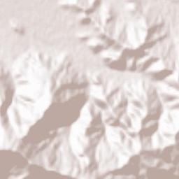 Bargecheh Terrain Map