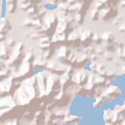 Jindo-gun Terrain Map