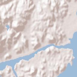 Onomichi-shi Terrain Map