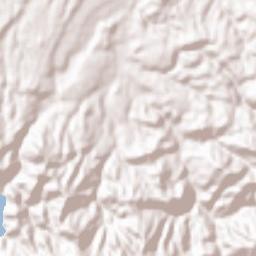 Kawachi-nagano Shi Terrain Map