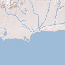 Goleta California Terrain Map