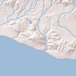 El Camino Real, Santa Barbara, CA 93105 Terrain Map