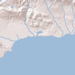 147-155 Stearns Wharf, Santa Barbara, CA Terrain Map