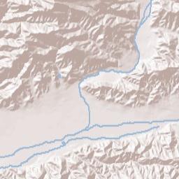 Camulos California Terrain Map