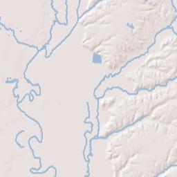 Tull Arkansas Terrain Map