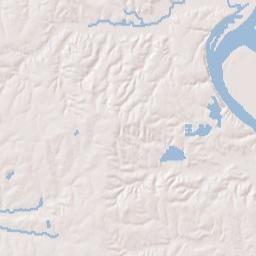 Redfield Arkansas Terrain Map