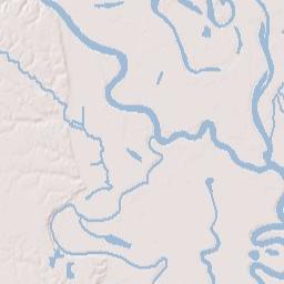 Saint Charles Arkansas Terrain Map