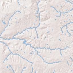North Arab Alabama Terrain Map