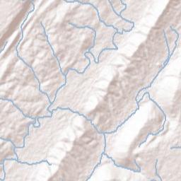Portersville Alabama Terrain Map