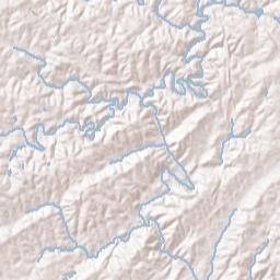 Ball Ground Terrain Map