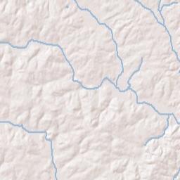 Carnesville Terrain Map