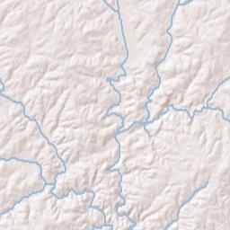 Franklin County Terrain Map
