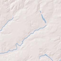 Kershaw County Terrain Map