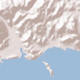 Takehara-shi Terrain Map
