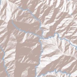 Johnson Corner California Terrain Map