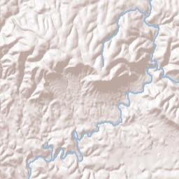 Flowing Springs Arizona Terrain Map