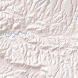 Bonita Creek Estates Arizona Terrain Map