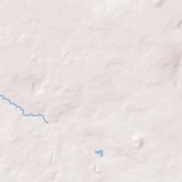 Silver Creek Arizona Terrain Map