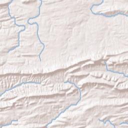 Bog Springs Arkansas Terrain Map