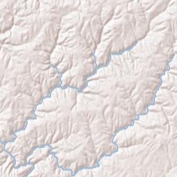 Clifty Alabama Terrain Map