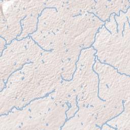 Rabbit Town Alabama Terrain Map