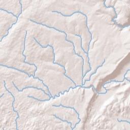 Powell Alabama Terrain Map