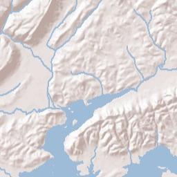 Shangrila Alabama Terrain Map
