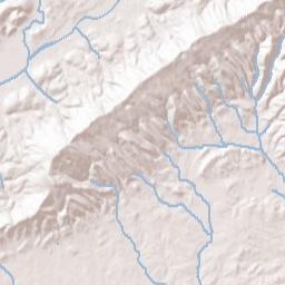 Hall Valley Alabama Terrain Map