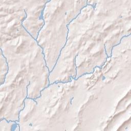 Bartow County Terrain Map