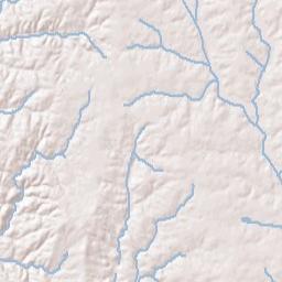 Franklin Springs Terrain Map