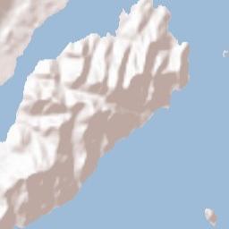 Miyajima Terrain Map