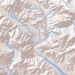 Cosy Dell California Terrain Map