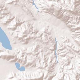 Woodlands California Terrain Map
