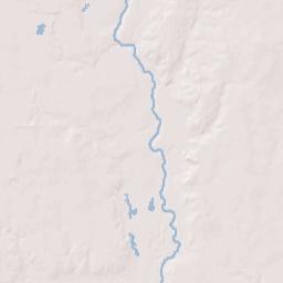 Cotton County Terrain Map