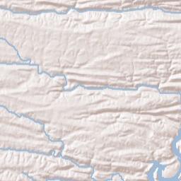 Duckett Arkansas Terrain Map