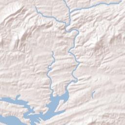 Daisy Arkansas Terrain Map