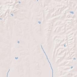 Pontotoc County Terrain Map