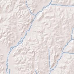 Bexar Alabama Terrain Map