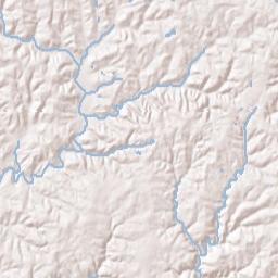 South Haleyville Alabama Terrain Map