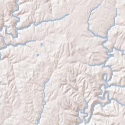 Jones Chapel Alabama Terrain Map