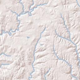 Central Alabama Terrain Map