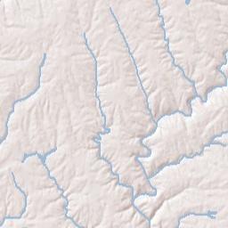 Walkers Corner Alabama Terrain Map