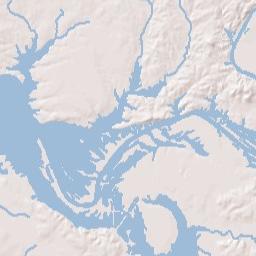 Oceola Alabama Terrain Map