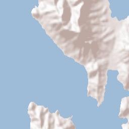 Etajima-shi Terrain Map