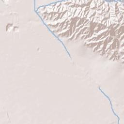 Vega California Terrain Map