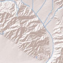 Verdugo City California Terrain Map