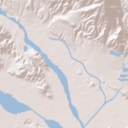 Verdemont California Terrain Map