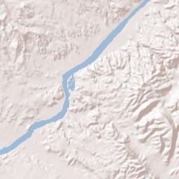 Cross Roads California Terrain Map